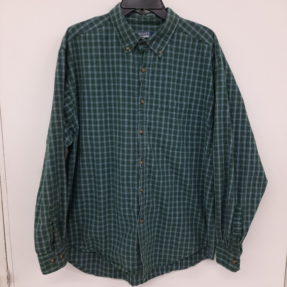 Premier international button down shirt size XL